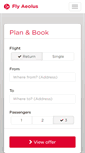 Mobile Screenshot of flyaeolus.com